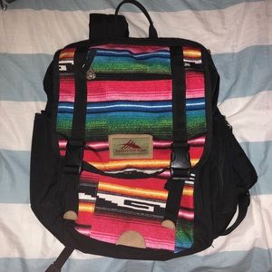 High Sierra heavy school backpack.